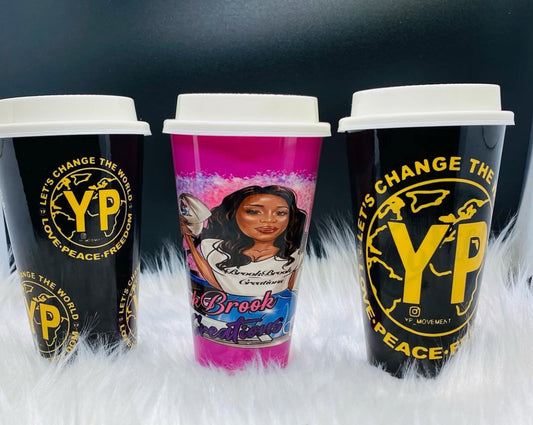 Custom thermal cups